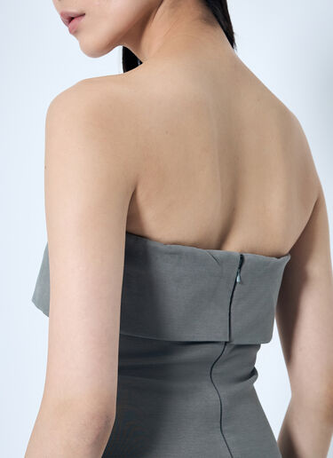 Entire Studios Lap Bandeau Top Grey ent0258005