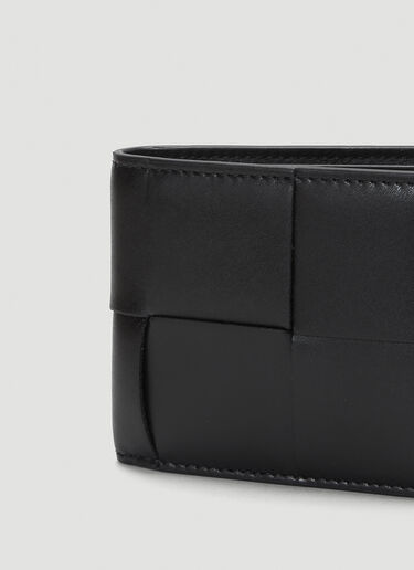 Bottega Veneta Bi-Fold Wallet Black bov0143031