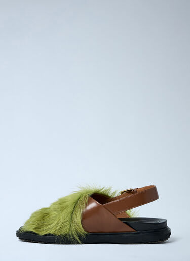 Marni Fussbett Shoes Yellow mni0263016