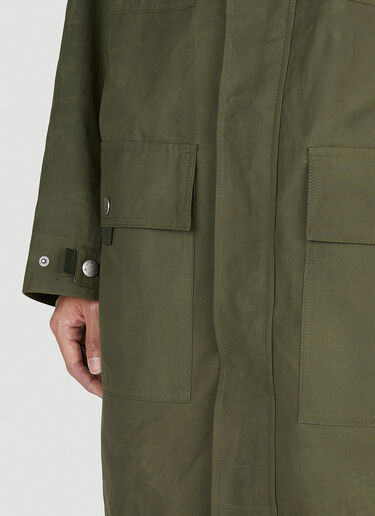 A.P.C. David Parka Coat Khaki apc0153001