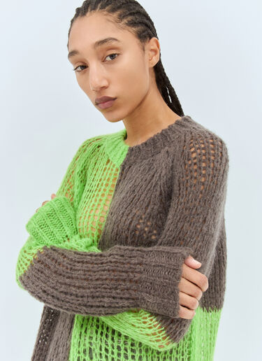Acne Studios ルーズニットセーター グリーン acn0258003