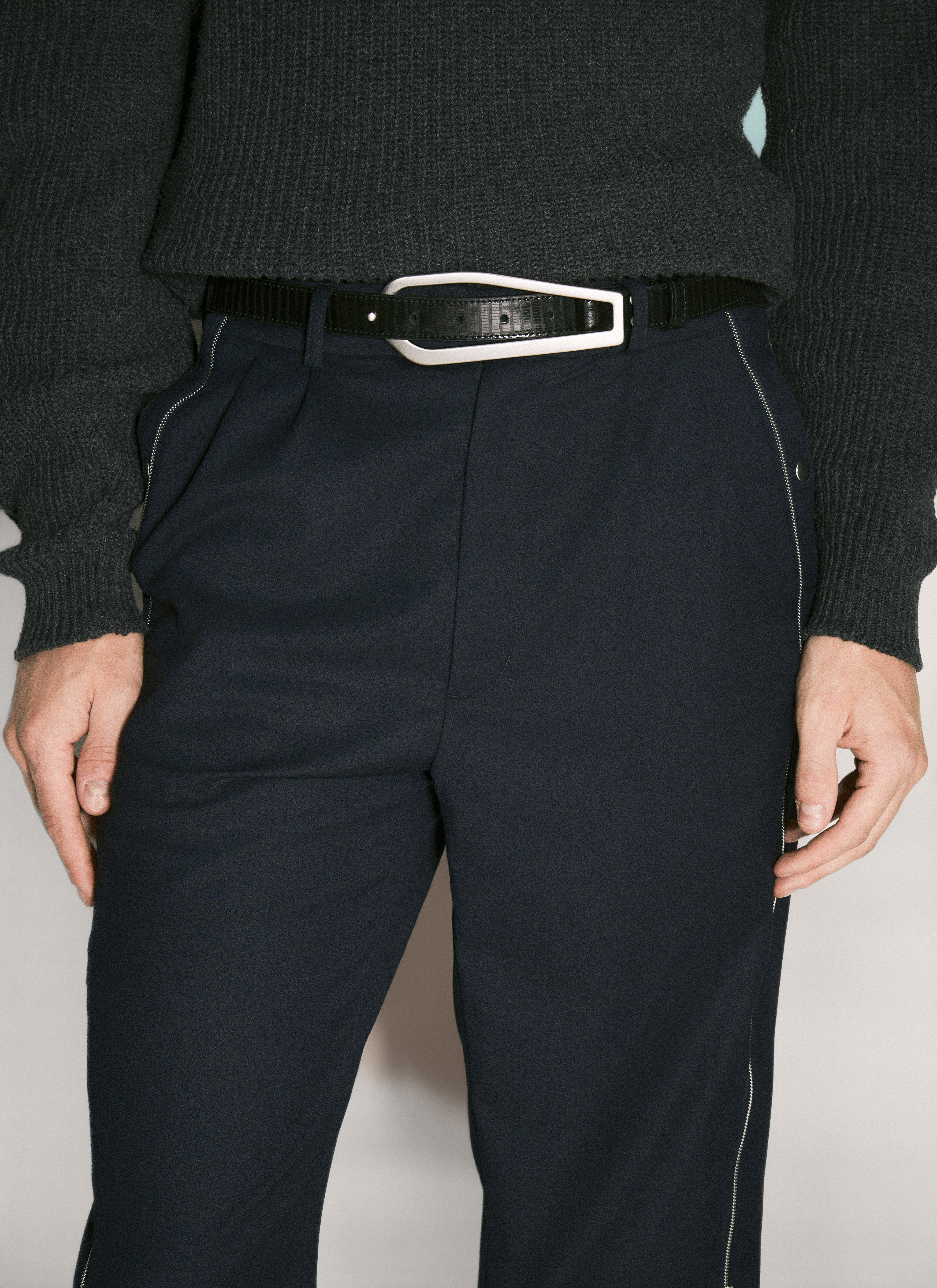 Kiko Kostadinov Men's' Margutta Belt in Black | LN-CC®