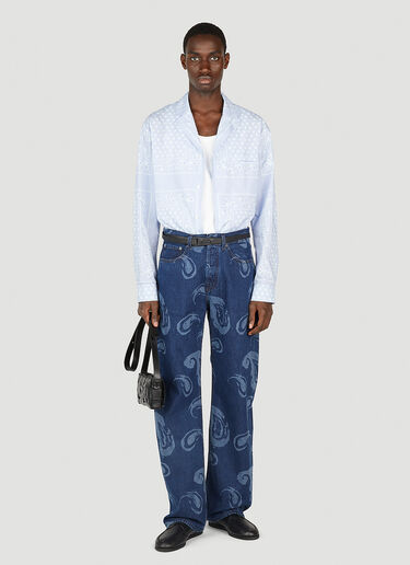 Jacquemus Le De-Nimes Suno 牛仔裤 蓝色 jac0151007