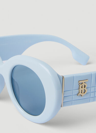 Burberry Oversized Lola Sunglasses Blue lxb0251006