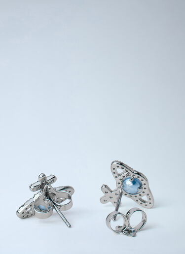 Vivienne Westwood Olympia Pearl Earrings Blue vvw0264030