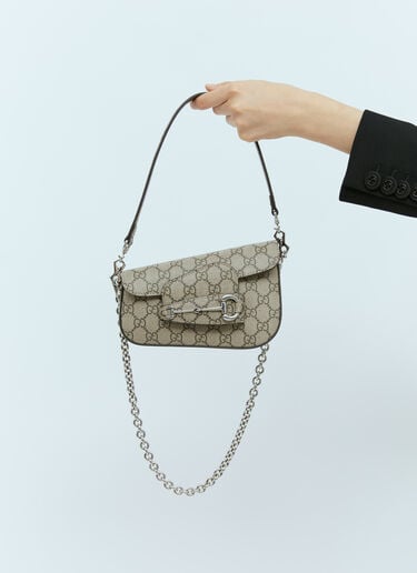 Horsebit 1955 Mini Shoulder Bag Gucci Horsebit 1955 Mini Shoulder Bag Beige guc0255149