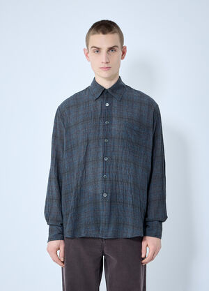 Our Legacy Above Shirt Blue our0160002