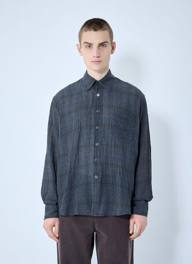 Our Legacy Above Shirt Blue our0160002