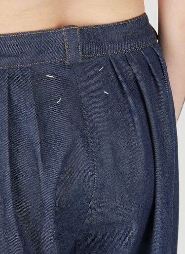 Pleated Jeans Maison Margiela Pleated Jeans Blue mla0250006
