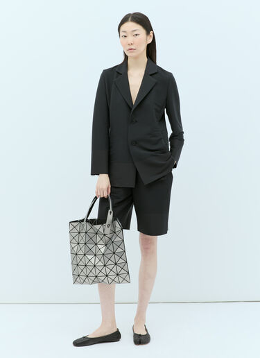 Lucent Metallic Tote Bag Bao Bao Issey Miyake Lucent Metallic Tote Bag Silver bao0255008