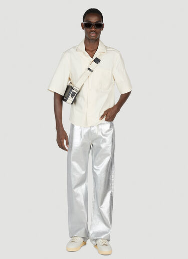 Le De-Nimes Suno Pants Jacquemus Le De-Nimes Suno Pants Silver jac0151008