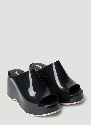 Patty Platform Mules Melissa Patty Platform Mules Black mls0254007
