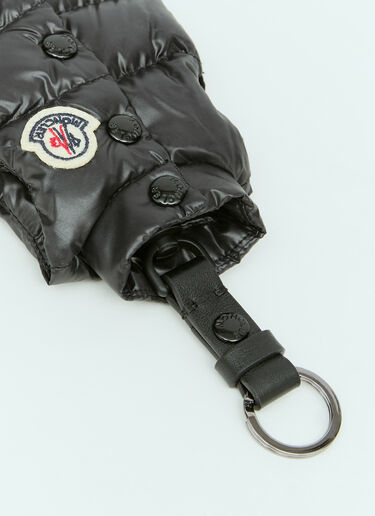 Moncler Gilet-Shaped Keyring Black mon0155048