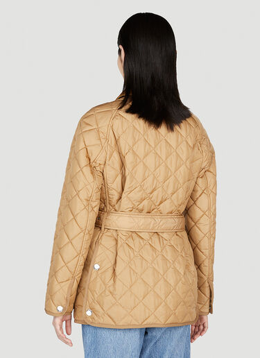 Burberry Quilted Jacket Camel bur0253007