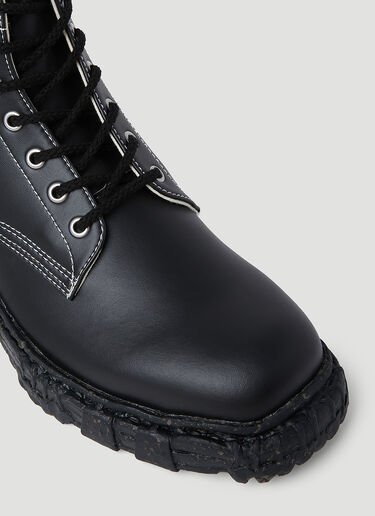 Maison Mihara Yasuhiro Vintage-Like Sole Boots Black mmy0153007