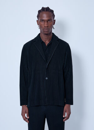 Homme Plissé Issey Miyake Basics Jackets Black hmp0166007
