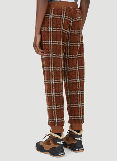 Burberry Vintage 格纹运动裤 棕 bur0147022