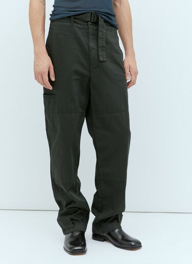 Lemaire Military Cargo Pants Grey lem0154004