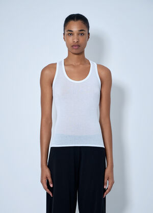 The Row Cendrea Tank Top White row0265013