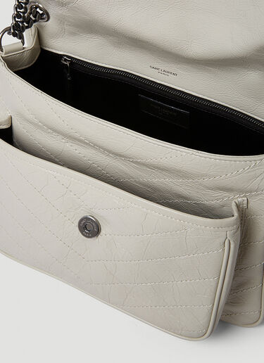 Saint Laurent Niki 中号单肩包 白色 sla0249175
