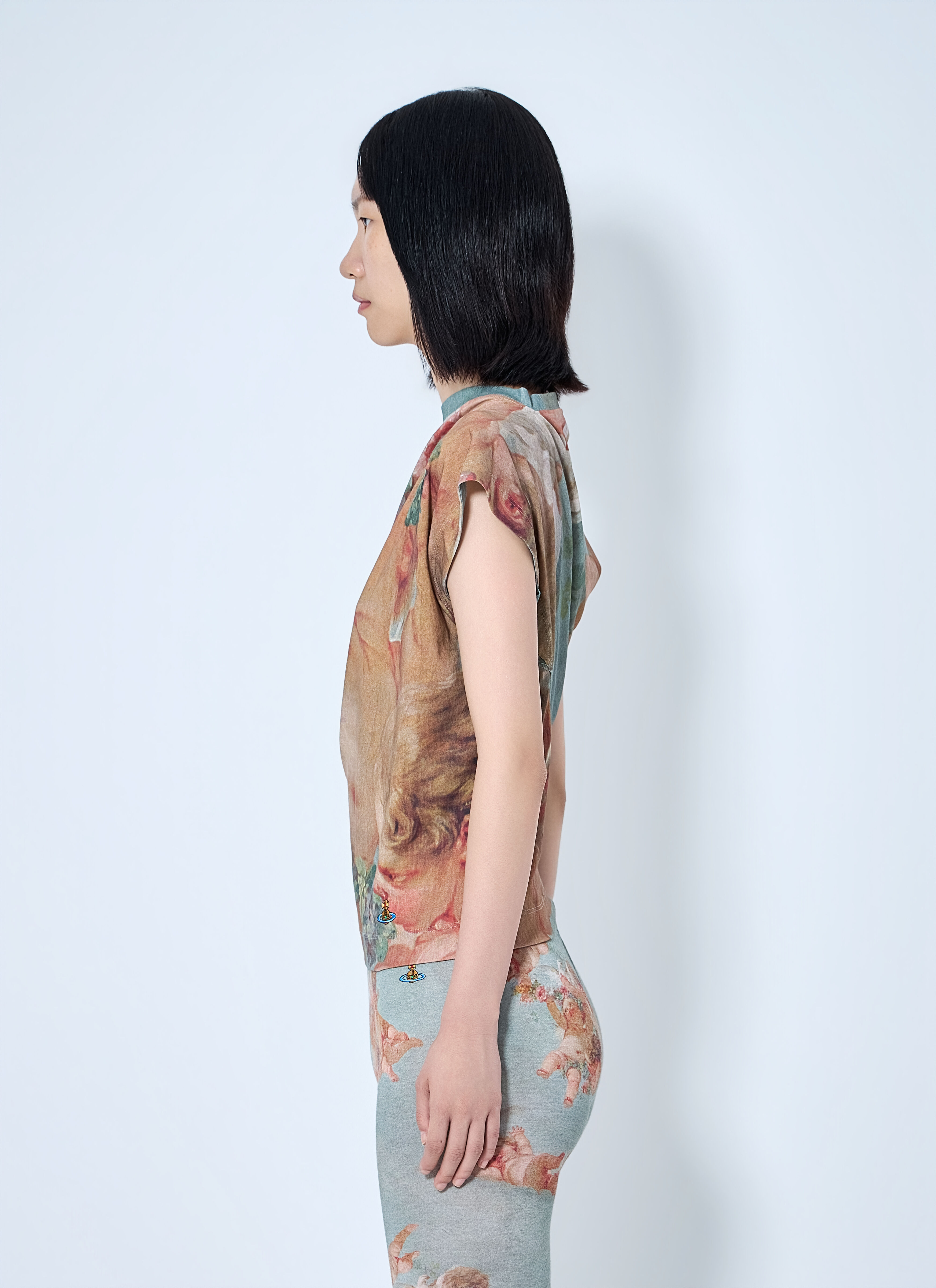 Vivienne Westwood Women's' Hebo Top in Light Blue | LN-CC®