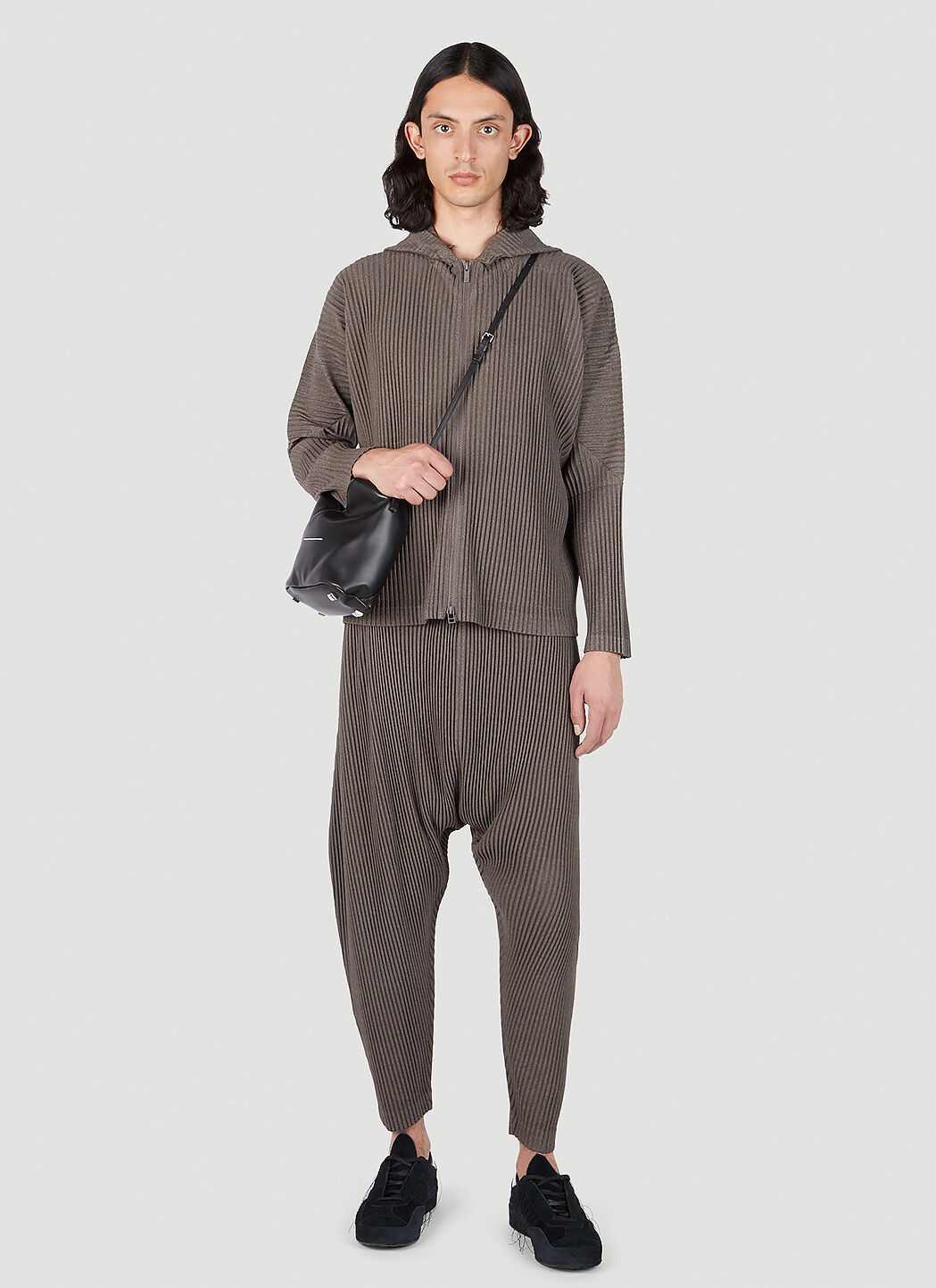 Homme Plissé Issey Miyake Pleated Tapered Pants | LN-CC