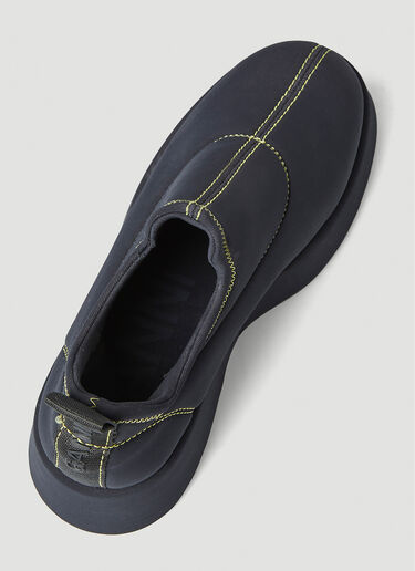 GANNI Retro Platform Shoes Black gan0251041