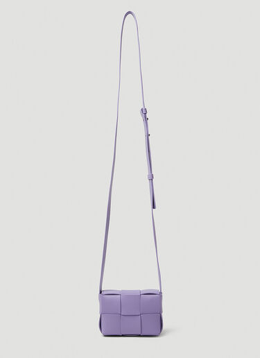 Bottega Veneta Cassette Candy Mini Shoulder Bag Lilac bov0249016