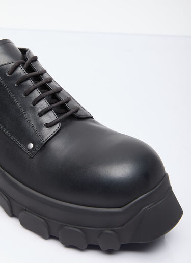 Rick Owens レースアップ ボゾ トラクターシューズ ブラック ric0155028