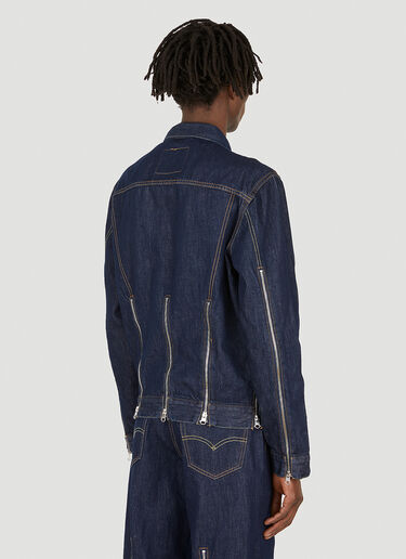 x Levi's Zipper Trucker Denim Jacket Levi's x No Sesso x Levi's Zipper Trucker Denim Jacket Blue lvn0349001