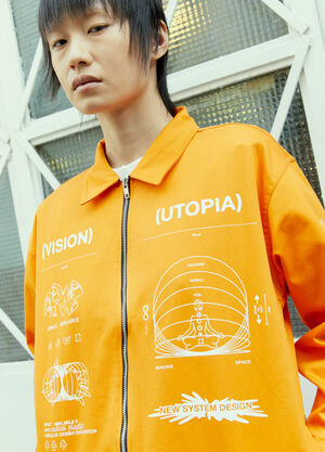 Space Available Utopia Work Jacket Orange spa0354007