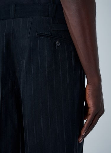 Wool-Blend Pinstripe Pants Prada Wool-Blend Pinstripe Pants Black pra0162011