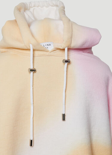 Sunset Tie-Dye Hooded Sweatshirt Collina Strada Sunset Tie-Dye Hooded Sweatshirt Orange cst0240003
