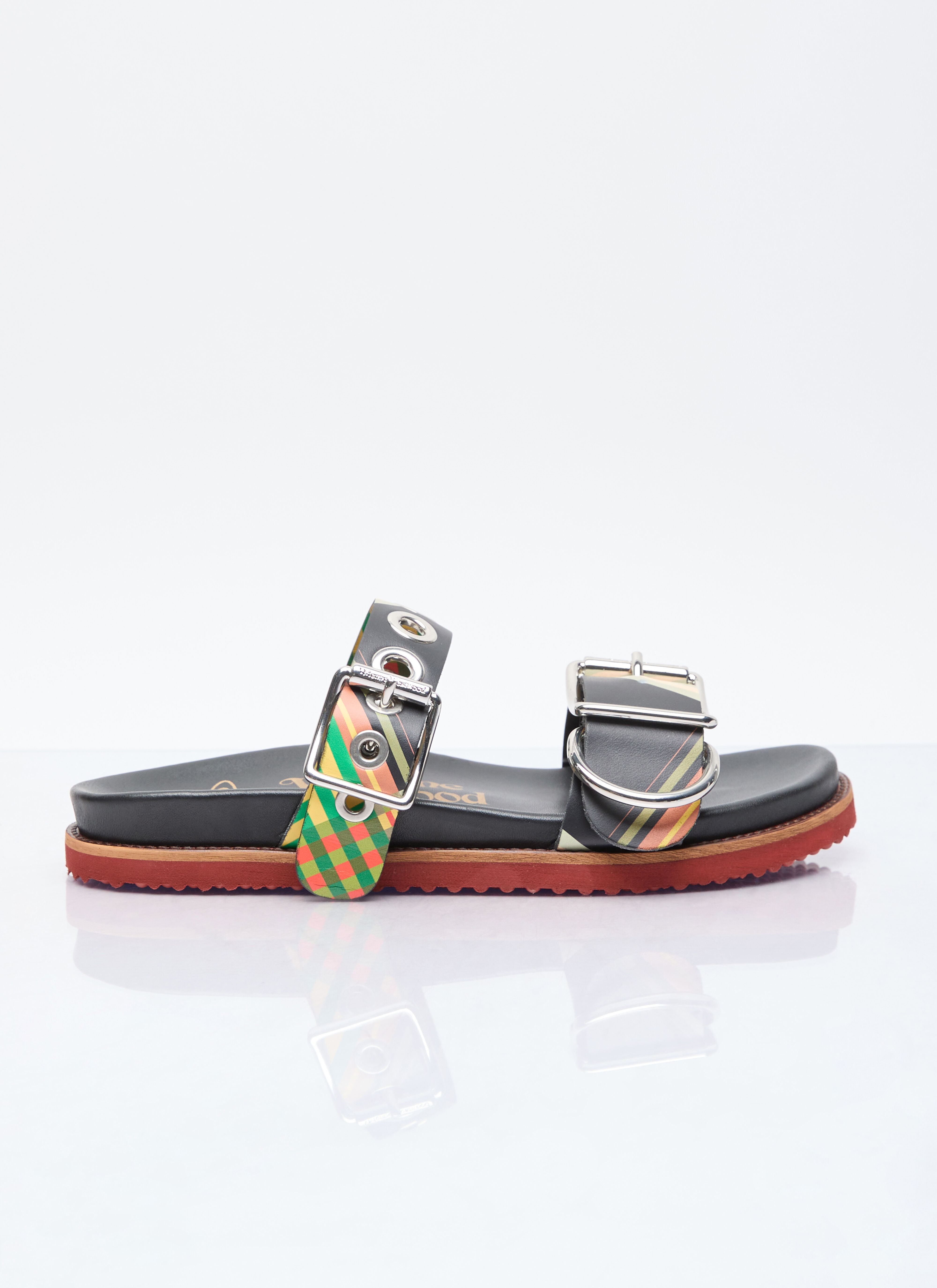 【数量限定】 Vivienne Westwood Women's' Alex Stud Sandals in Black | LN-CC® バッグ