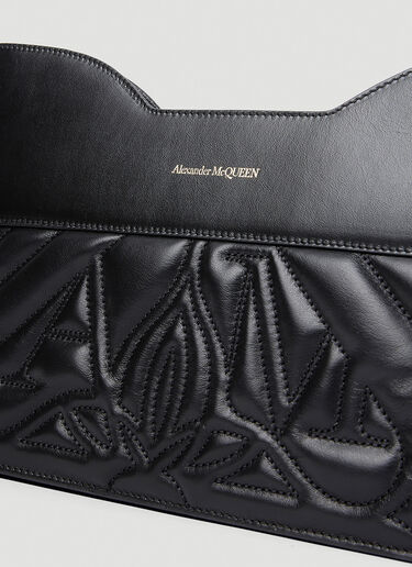 Bow Zip Pouch Alexander McQueen Bow Zip Pouch Black amq0251012