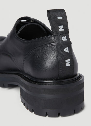 Dada Leather Derby Shoes Marni Dada Leather Derby Shoes Black mni0254006
