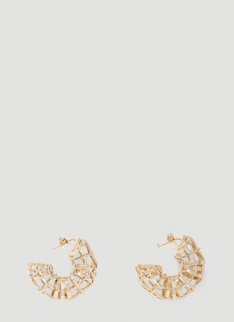 Vivienne Westwood Open Cage Earrings White vvw0254042
