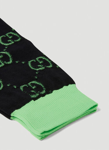 Gucci GG Techno Socks Black guc0150306