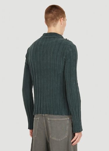Acne Studios 丝绒 Polo 衫 绿色 acn0150010