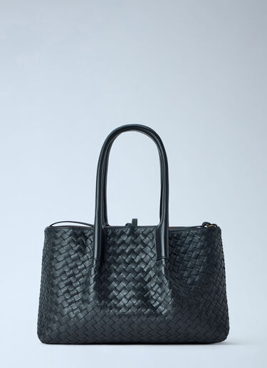 LN-CC® - Bottega Veneta: Pinacoteca Medium Handbag - Black Bottega Veneta Pinacoteca Medium Handbag Black bov0265030
