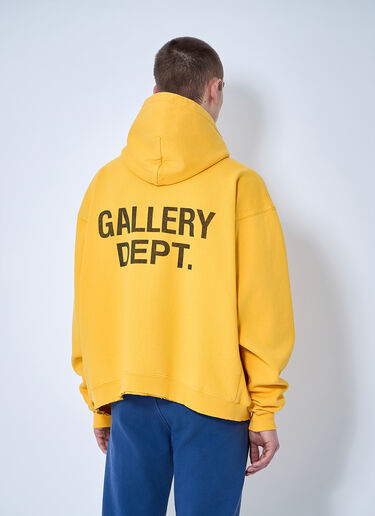 Gallery Dept. 90s Hooded Sweatshirt Yellow gdp0160003