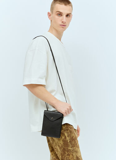 Lemaire Envelope Crossbody Bag Black lem0156056