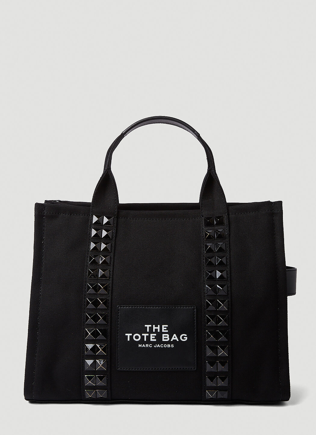 Studded tote top bag