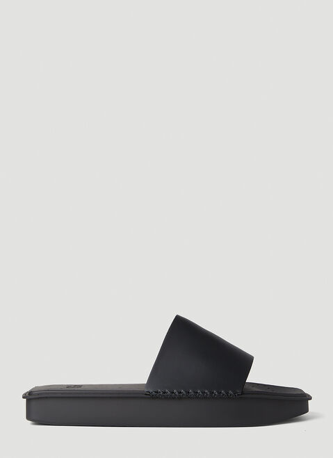Versace Water Slides Black ver0153026