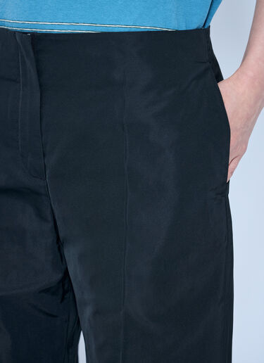 LN-CC® - Jil Sander: Tailored Wide-Leg Trousers - Black Jil Sander Tailored Wide-Leg Trousers Black jil0265008