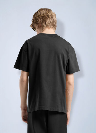 LN-CC® - Palm Angels: Palm Tree Regular Tee - Black Palm Angels Palm Tree Regular Tee Black pma0166099