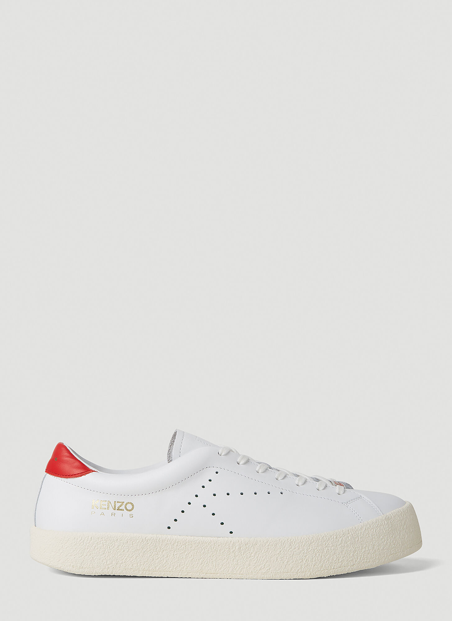 Shop Kenzo Swing Sneakers In White
