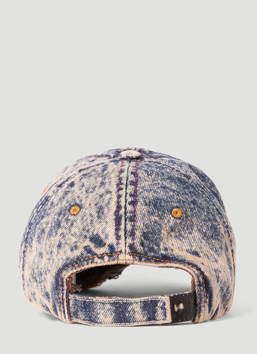 Distressed Baseball Cap Marni Distressed Baseball Cap Blue mni0253040