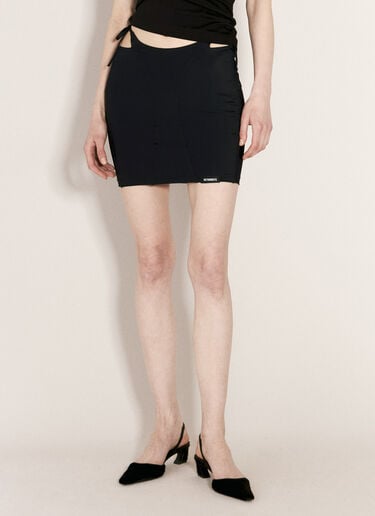 VETEMENTS Deconstructed Bikini Skirt Black vet0255011