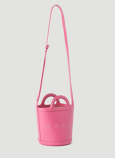 Marni Mini Bucket Shoulder Bag Pink mni0253058